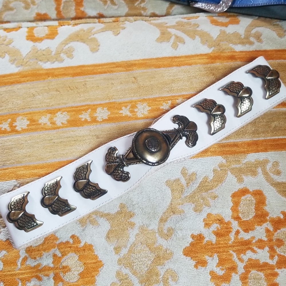 Vintage Italian Leather Belt